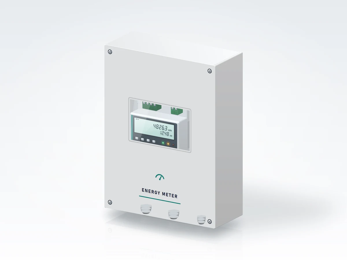 Energy Meter with Enclosure