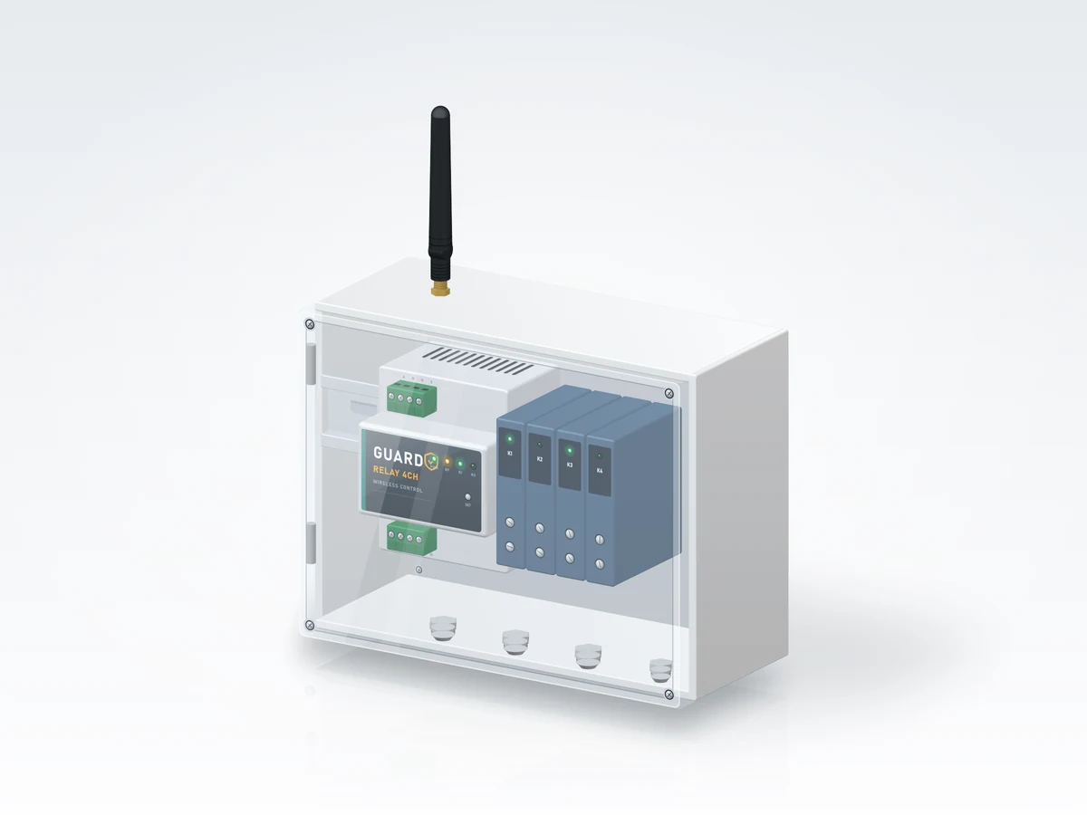 Wireless 4-Channel Relay Box